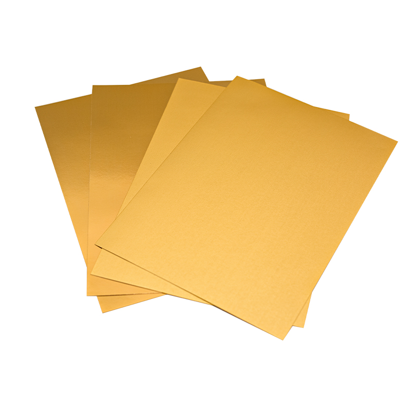 Double-sided pressed paper
